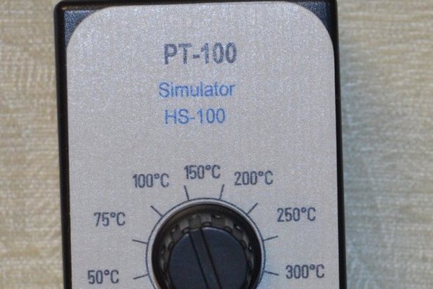 RTD simulator / calibrator & tester in °C or °F PT