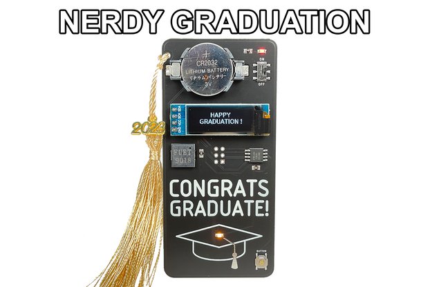 Nerdy Graduation Card