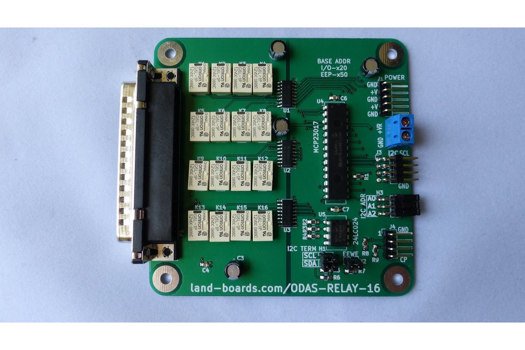 16 Channel I2C Relay Card 1