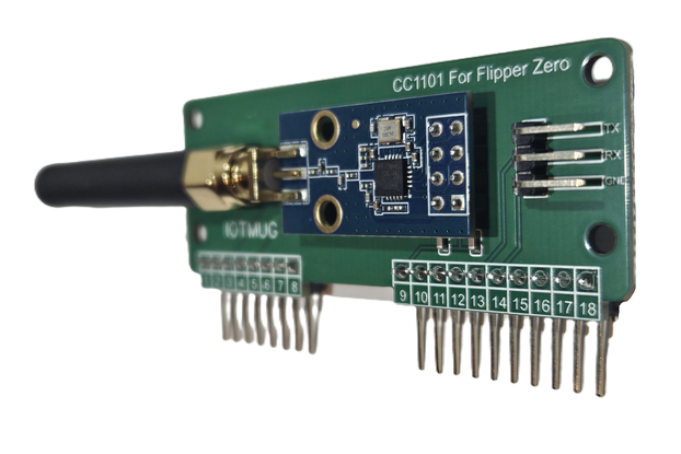 Flipper Zero CC1101 external radio module