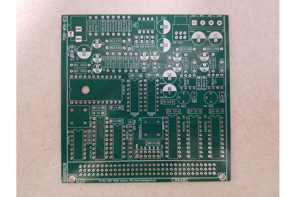 VGM Video Game Music, ECB Eurocard Bus, PCB 1