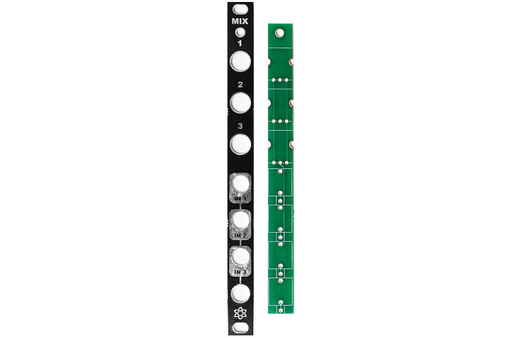 MIX PCB and Panel - Eurorack Mixer PCB Set 1