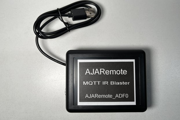 AJARemote - MQTT driven IR Blaster