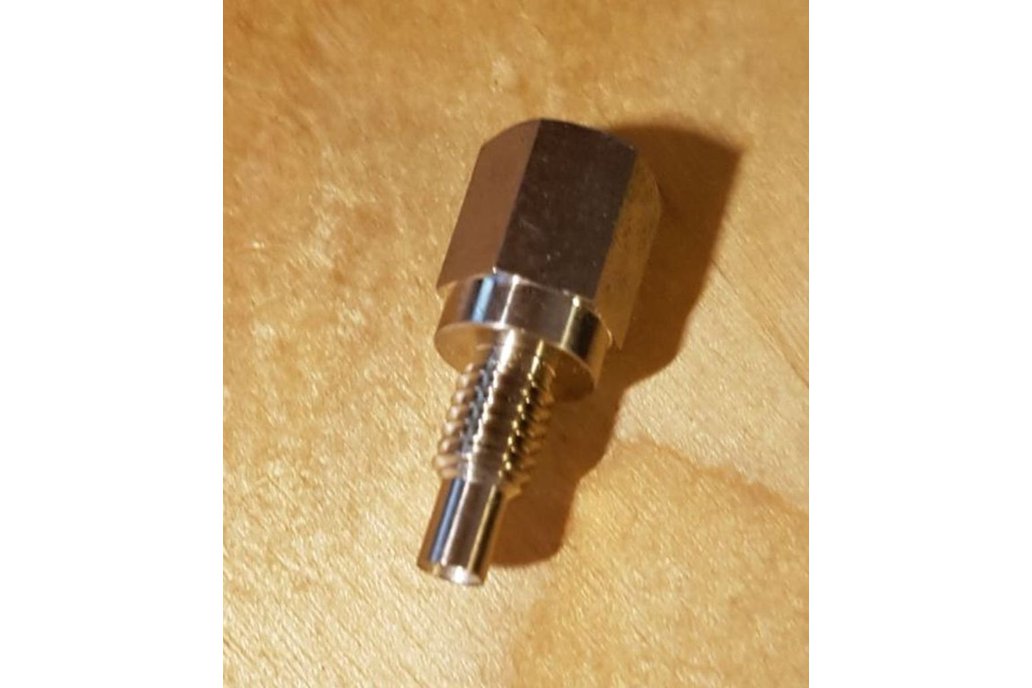 Upgraded Markforged desktop extruder filamentguide 1
