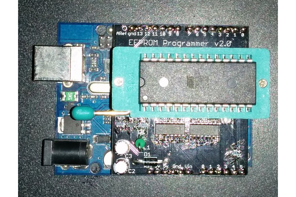 EEPROM Programmer Shield V2 for Arduino 1