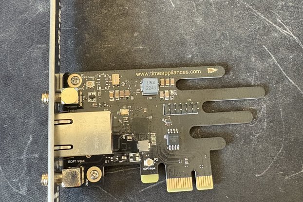TimeNIC - I226 PCIe NIC with PPS In/Out and TCXO
