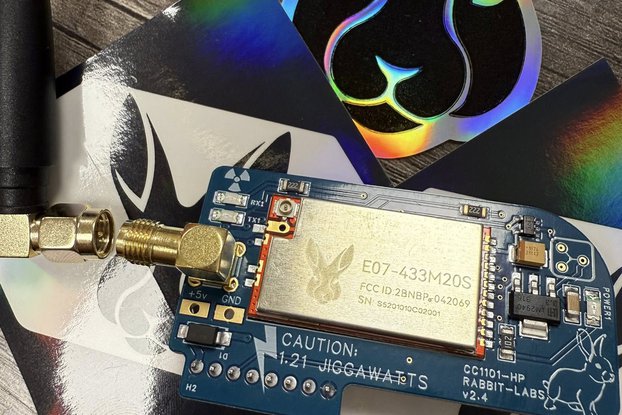Rabbit-Labs™ - Flux Capacitor - Amplified CC1101
