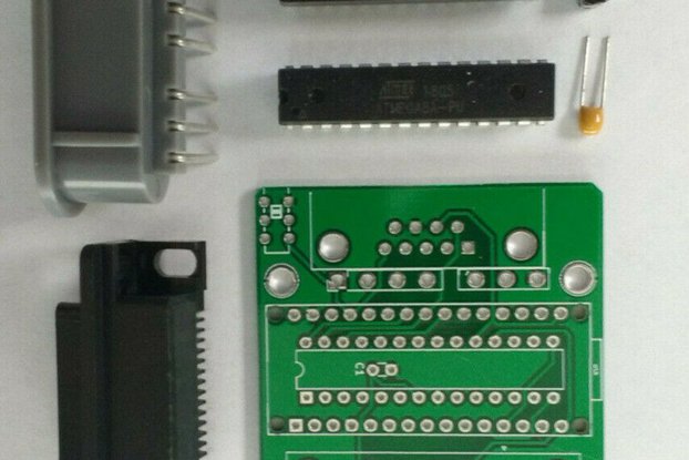 SNES controller to Neo-Geo MVS adapter (Kit only)