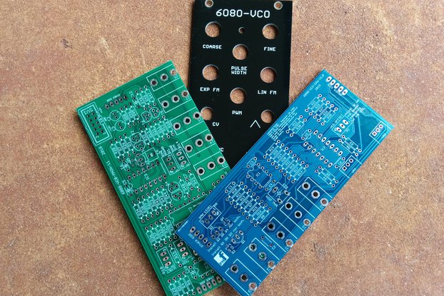 6080 VCO (Eurorack PCB Set)