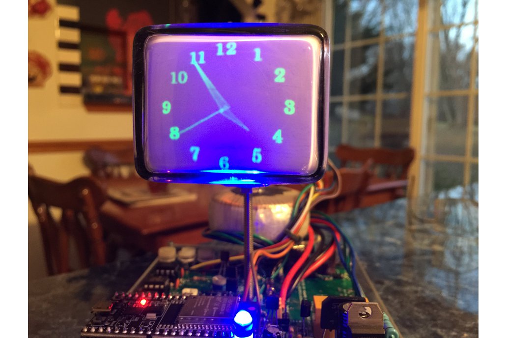 Mini Oscilloscope Clock 6Lo1i Cathode Ray Tube CRT 1