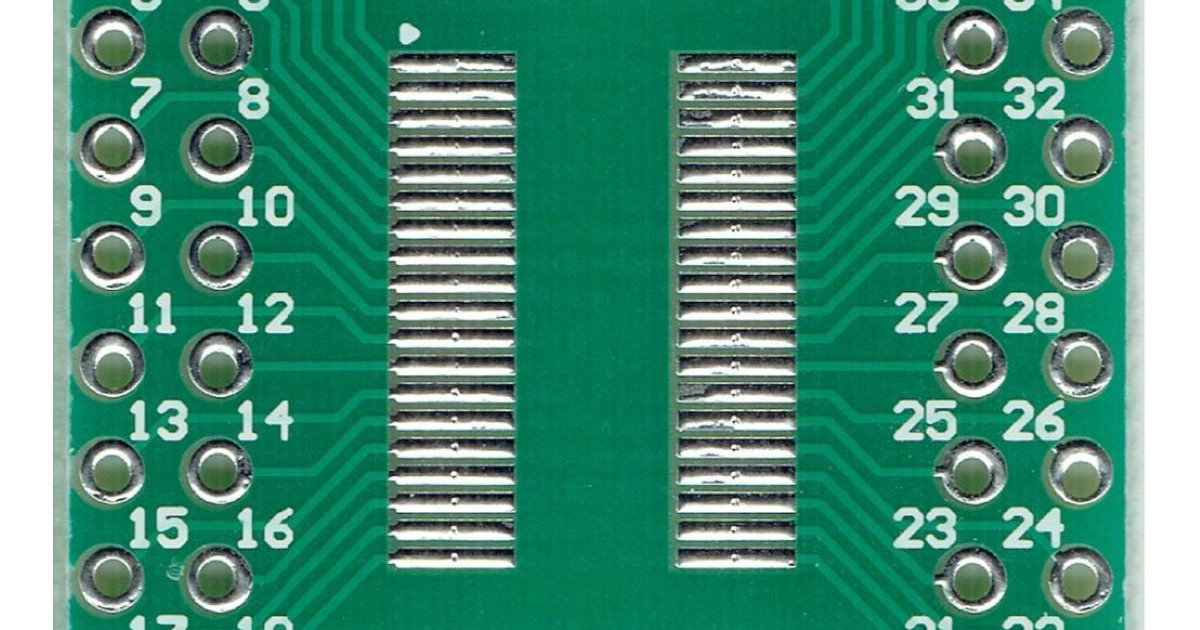 Adaptateur PCB SO44,SOJ44,SOP44,SOIC44 1.27mm à 2 X IDC2x11. FR - Foto 10