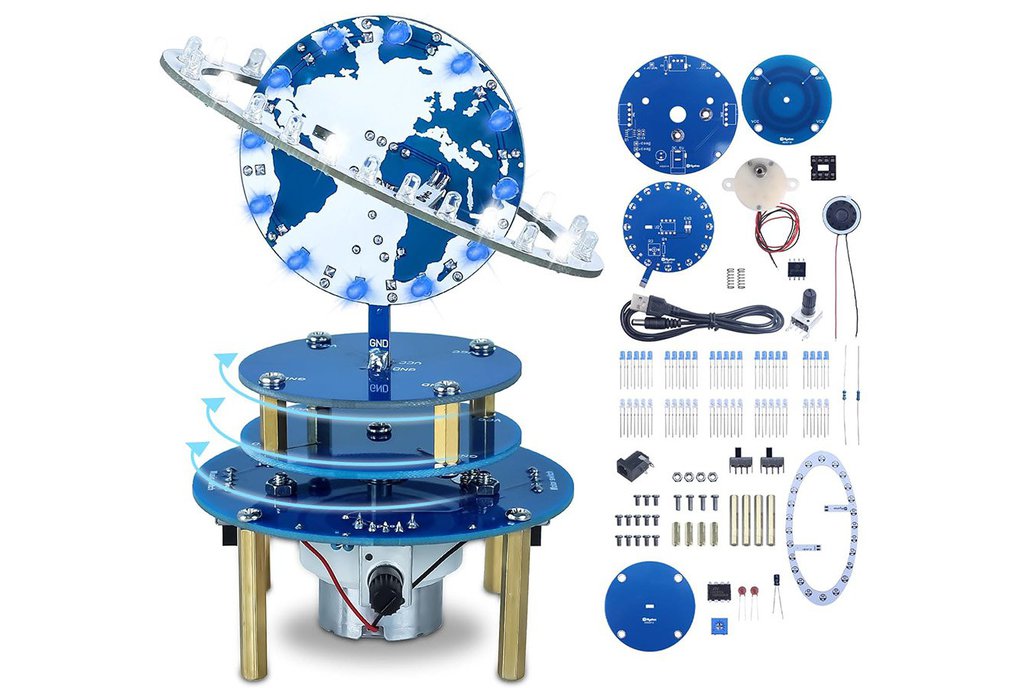 DIY Rotating Universe Model Soldering Kit 1