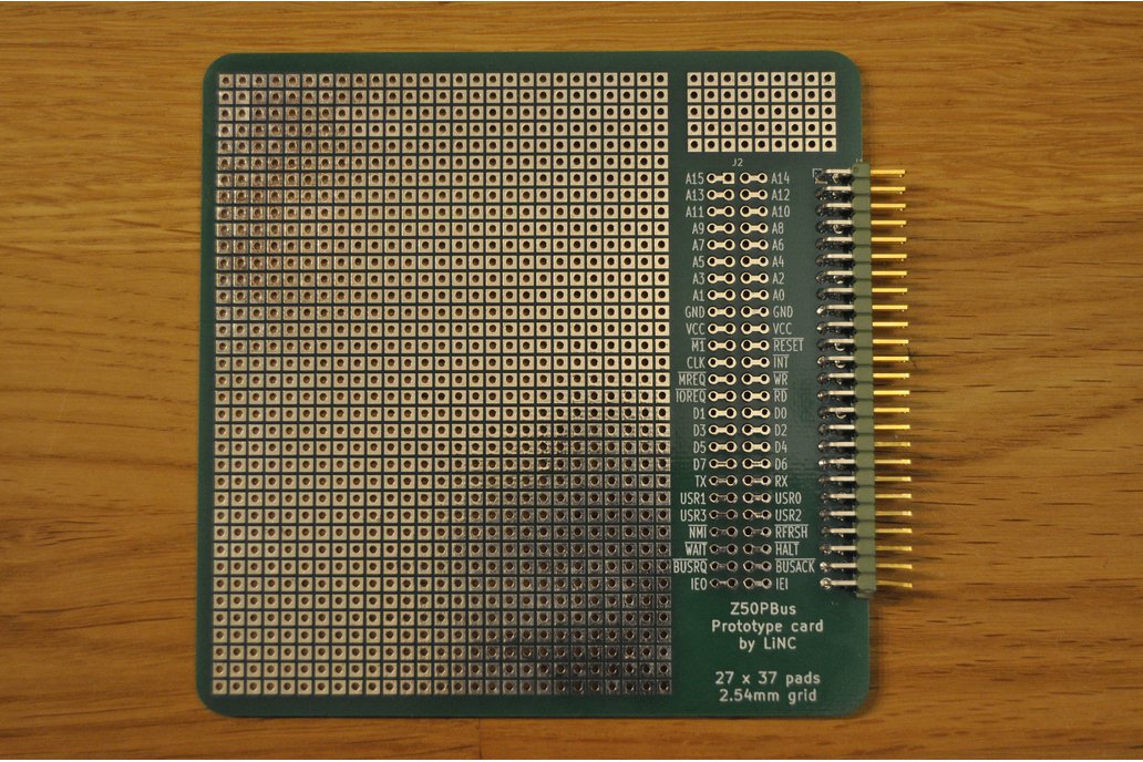 Z50Bus Prototype Card 1