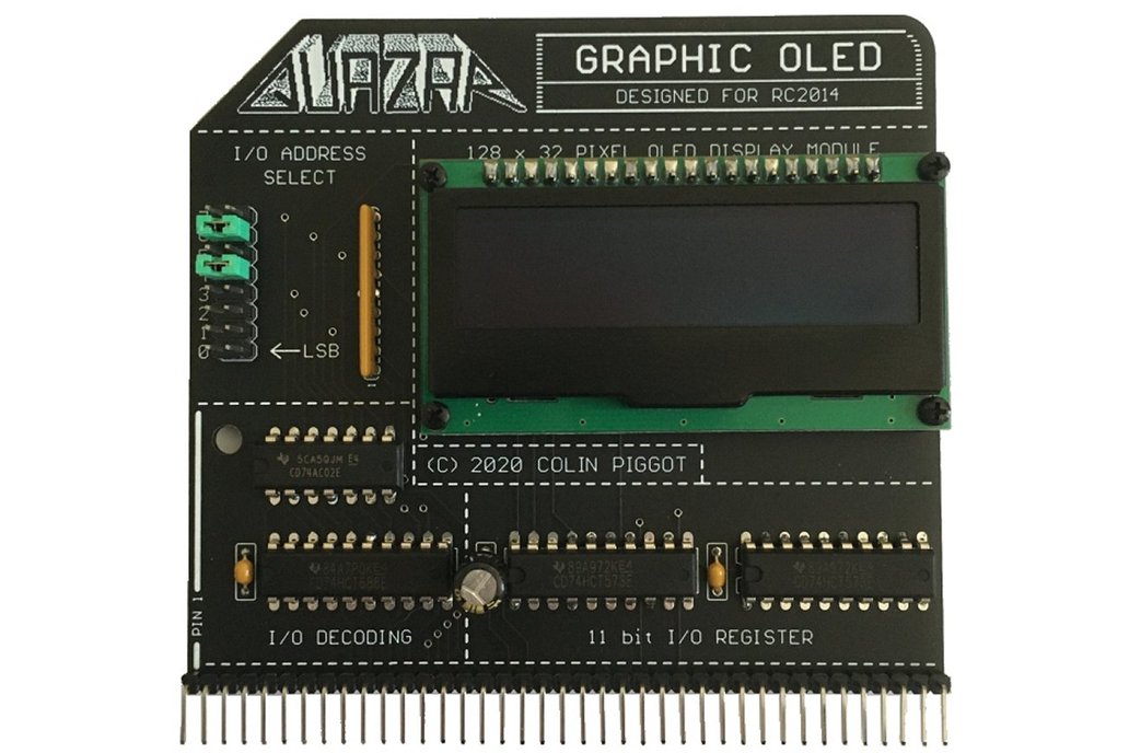 Graphic OLED Interface, for RC2014 and compatibles 1