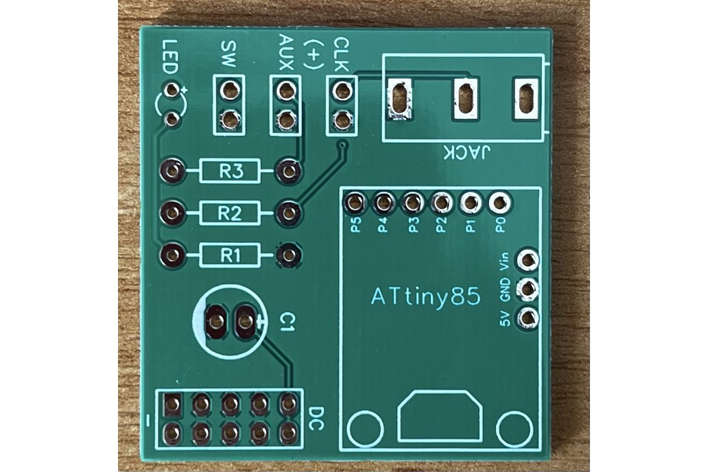 Tap Tempo Clock PCB 1