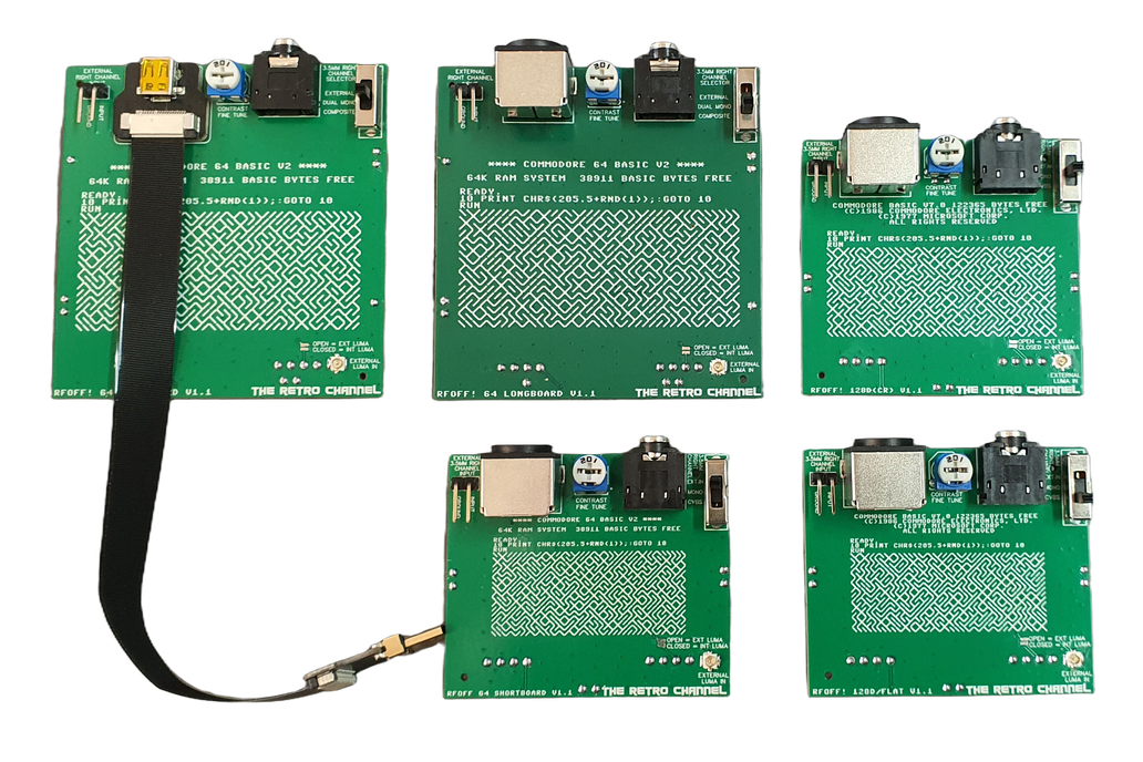 RFOFF Commodore 64 and 128 V1.1 1