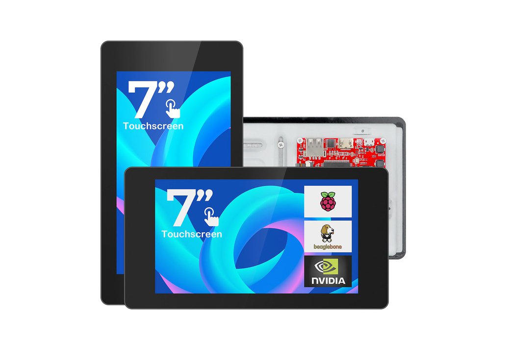 CrowVision 7.0" IPS Touchscreen Display for SBCs 1