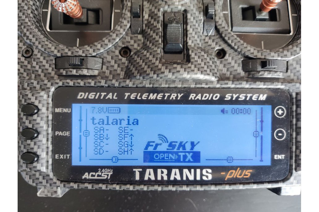 FrSky Transis X9D Plus with R9M long range module 1