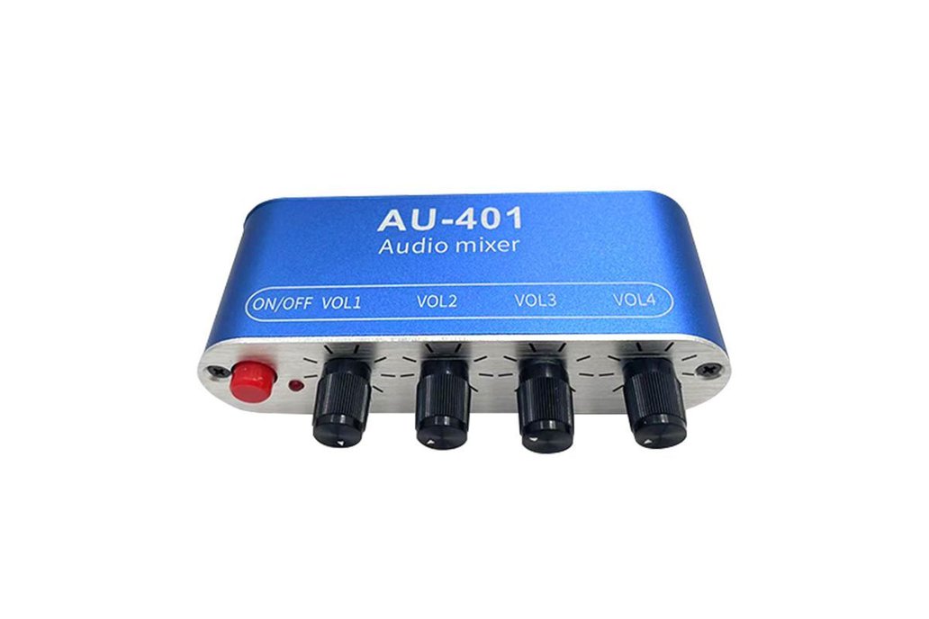 AU-401 4-Input 1-Output Active Mixer 1
