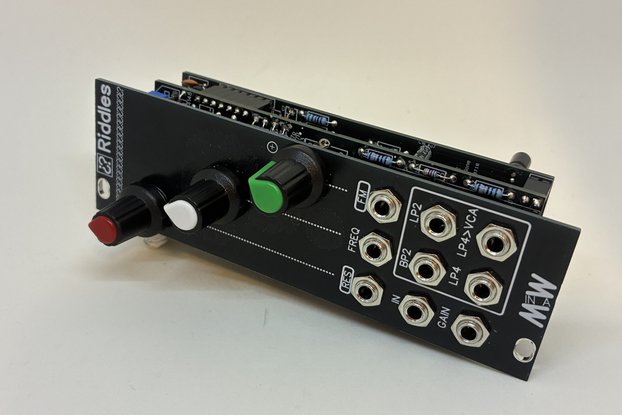 Riddles, a throughhole version of the MI Ripples