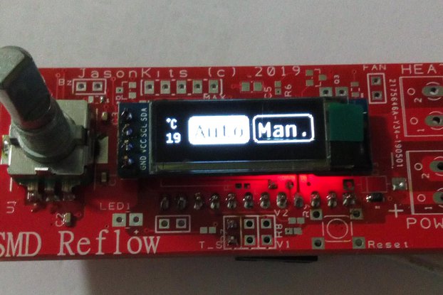Mini SMD Re flow & Filament Joiner Controller OLED
