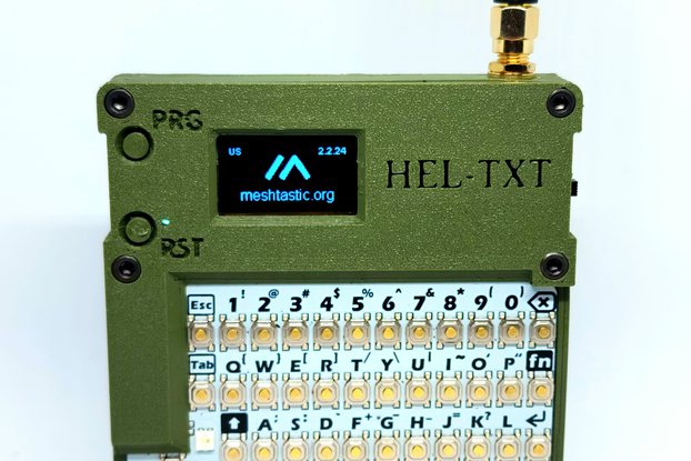 HelTXT - Standalone Meshtastic Communicator