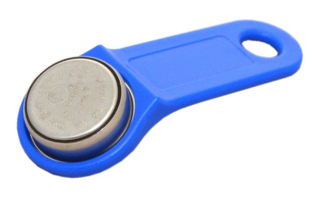 iButton compatible chip and key holder
