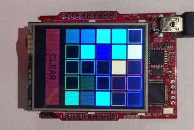 Color LCD BoosterPack with Touch panel