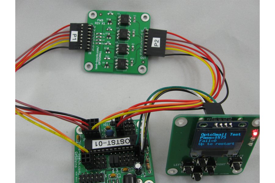4 Channel OptoIsolator card (OptoSmall) from land_boards on Tindie