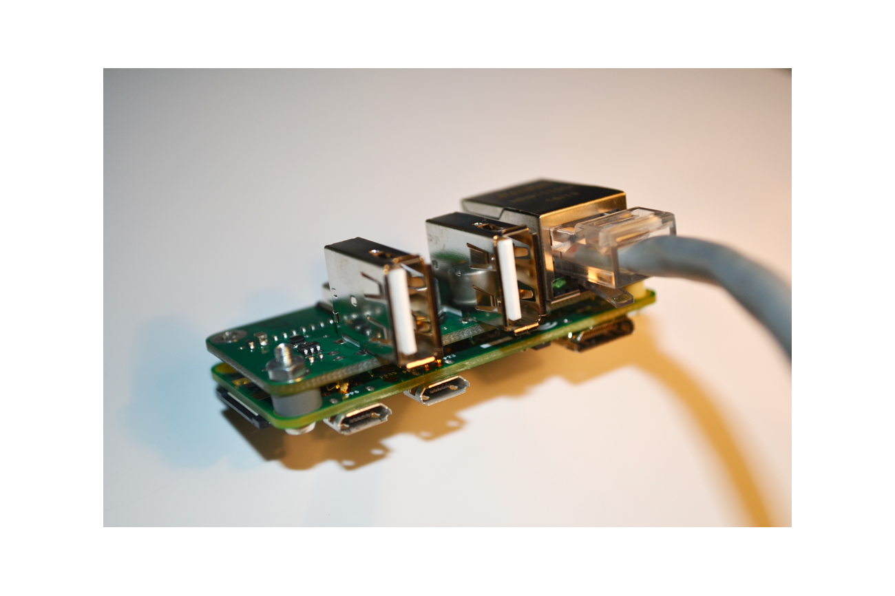 Raspberry PI Zero RJ45 and USB hub Shield from Marcel on Tindie
