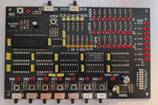PLC14500-Nano 1-bit Single Board Computer REV.D