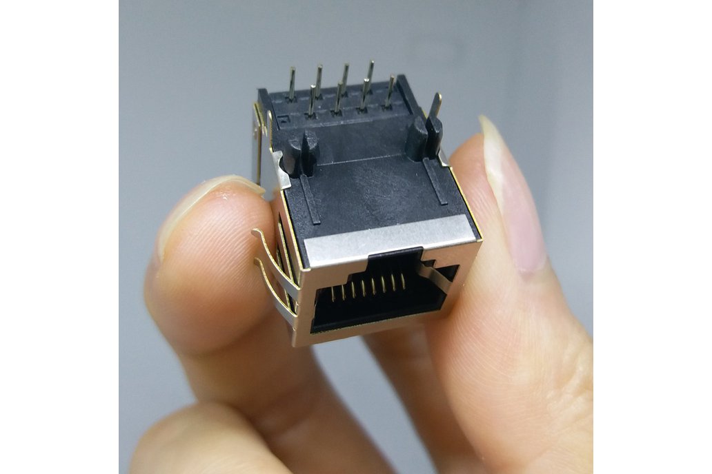 RJ45 Female Connector for Embedded Board 10pcs 1