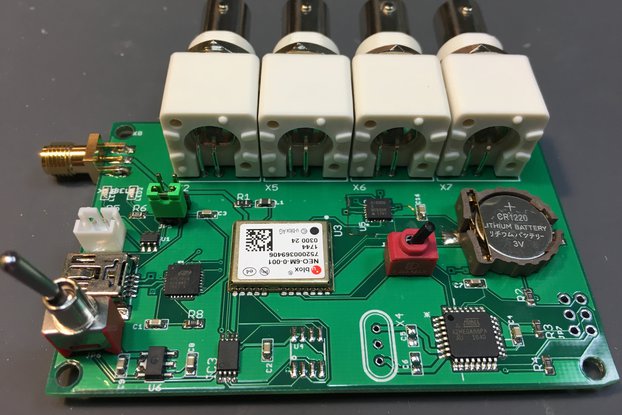 Programmable GPS trained frequency standard