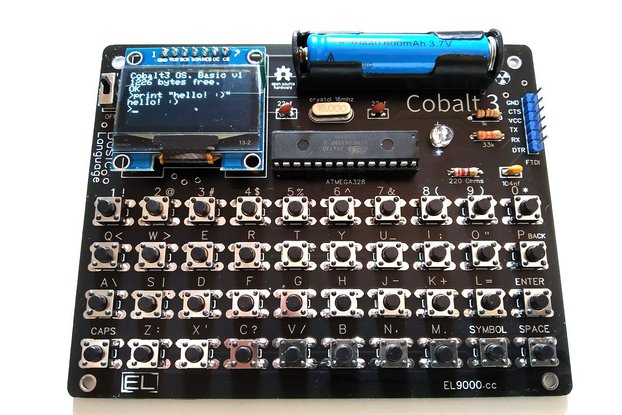Cobalt 3, a pocket computer DIY