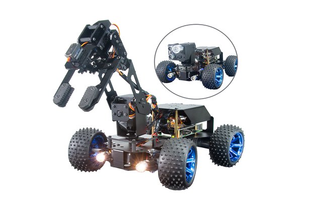 Adeept PiCar Pro Smart Kit 2 in 1 4WD Car Robot
