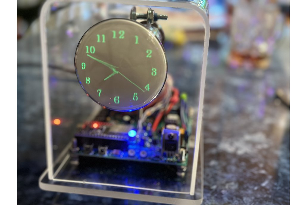 Mini Oscilloscope Clock DG7-3 Cathode Ray Tube 3" 1