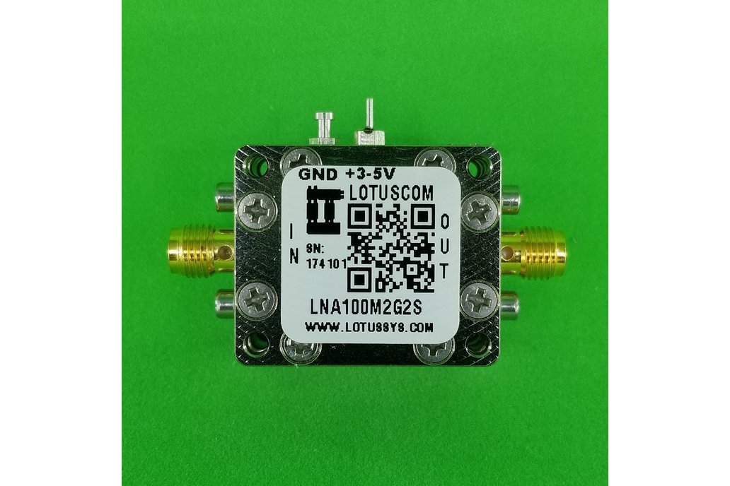 Amplifier LNA 0.45dB NF 100M~2GHz 1