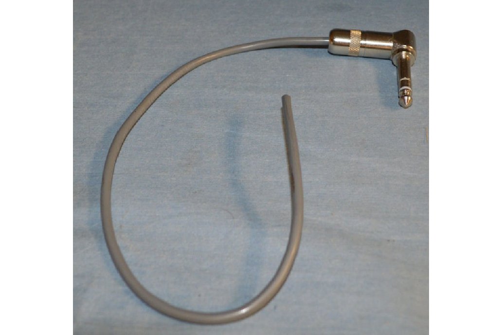 Qty 5, Stereo 1/4" Standard Male 90 Deg Connector 1
