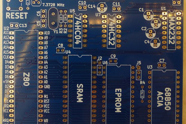 SIMPLE Z80 CPU (PCB Only)