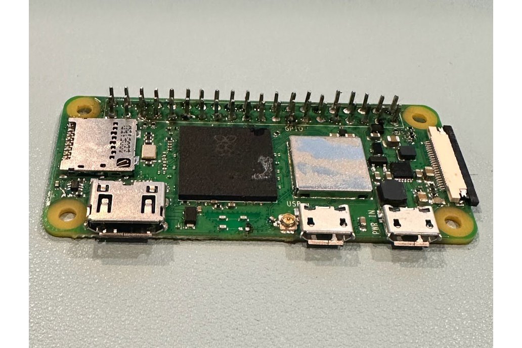 Raspberry Pi Zero 2 W Modified w/External Antenna 1