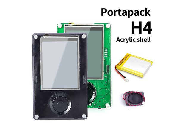 Portapack H4 for HackRF One with Acrylic Case