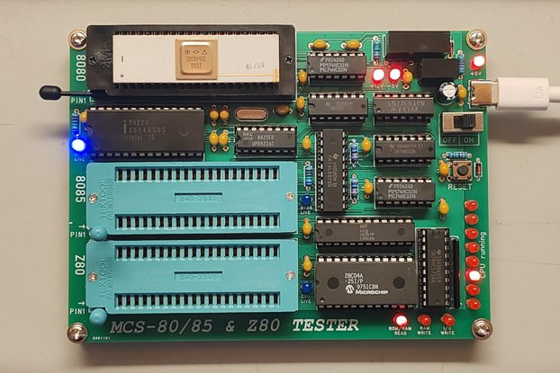 8080/8085/Z80 Test Board