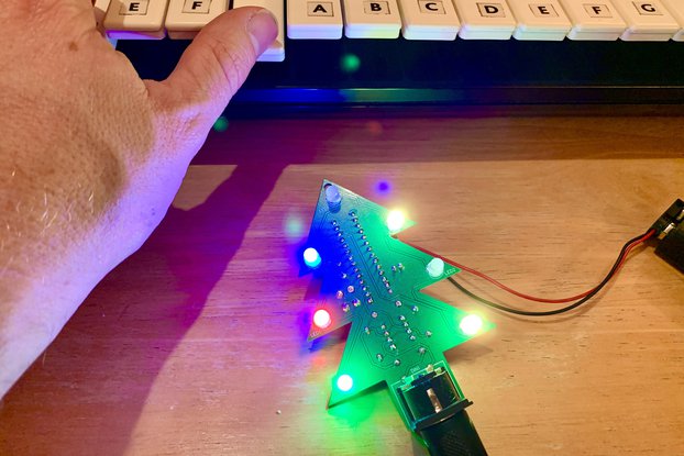 MIDI Christmas Tree RGB Lights Kit