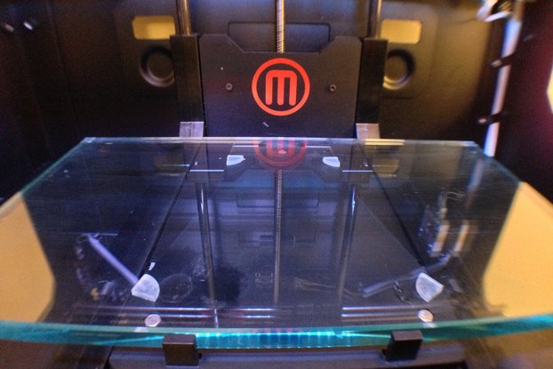 Makerbot Replicator 2 Glass Build Plate Upgrade