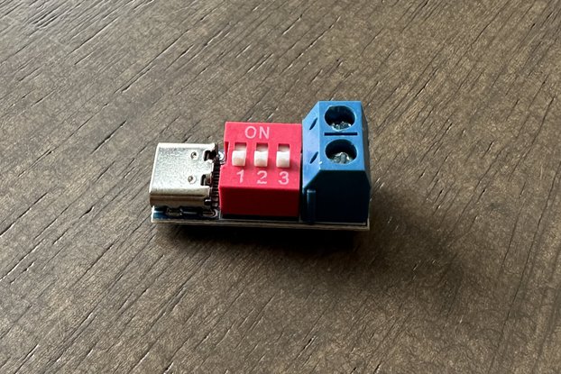 Type-C PD Decoy Dip Switch Trigger Module