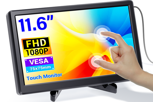 11.6 Inch Touchscreen 1920x1080 IPS Monitor