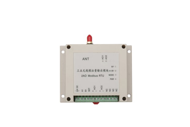 wireless analog I/O module 2AO modbus RTU 4-20mA