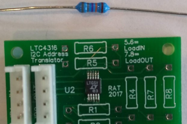 LTC4316 I2C translator expander JST EH connectors