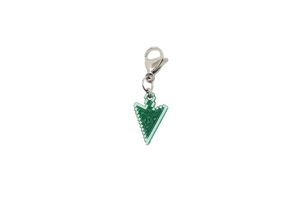 Mouse Cursor Circuit Board Charm 1