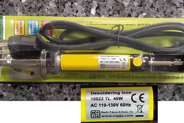 De-soldering Iron with Pump, Electric , 40W